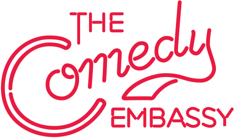 The Comedy Embassy Red Logo